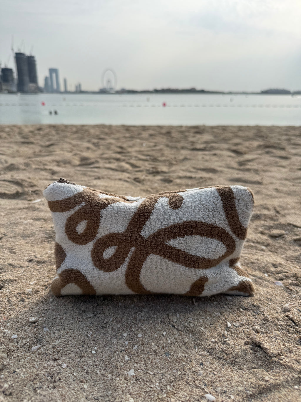 'Cream Coffee Loeve' Pouch