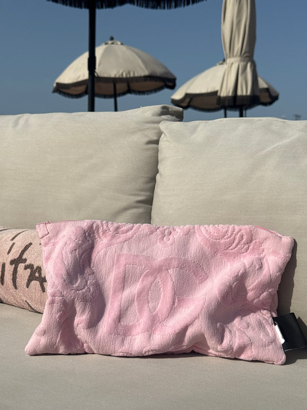 'Pink Dolce & Gabbana' Large Pouch