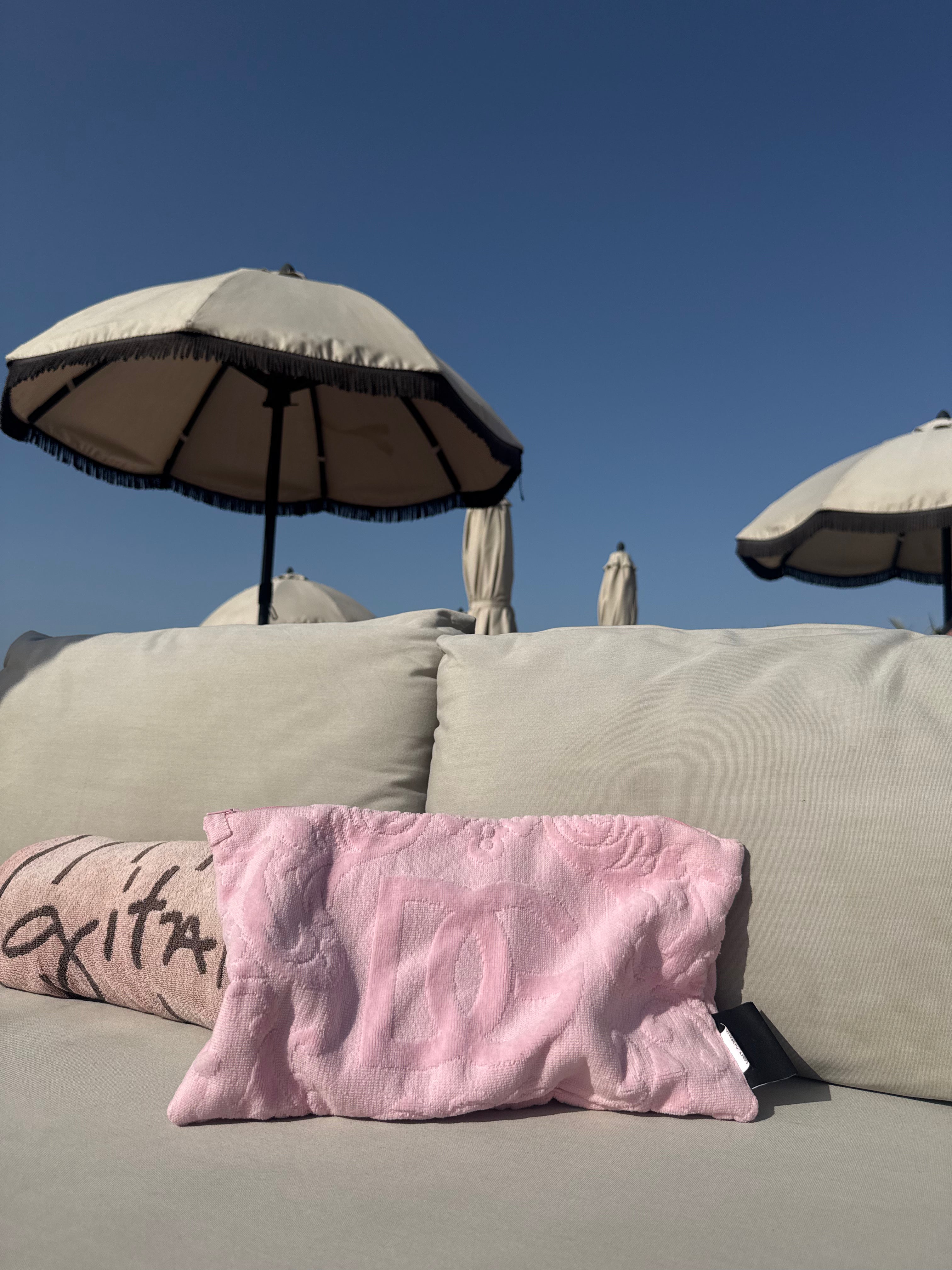 'Pink Dolce & Gabbana' Large Pouch