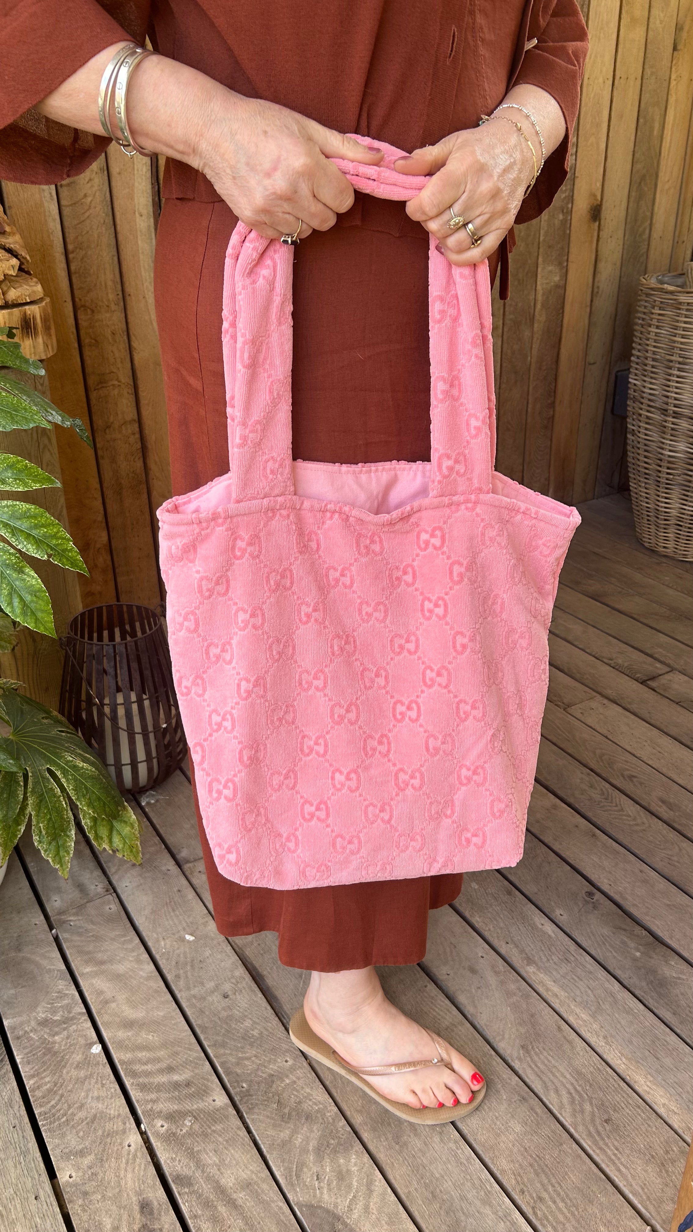 'Gigi Pink Fondant' Tote Bag
