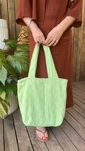 'Gigi Green Pistachio' Tote Bag