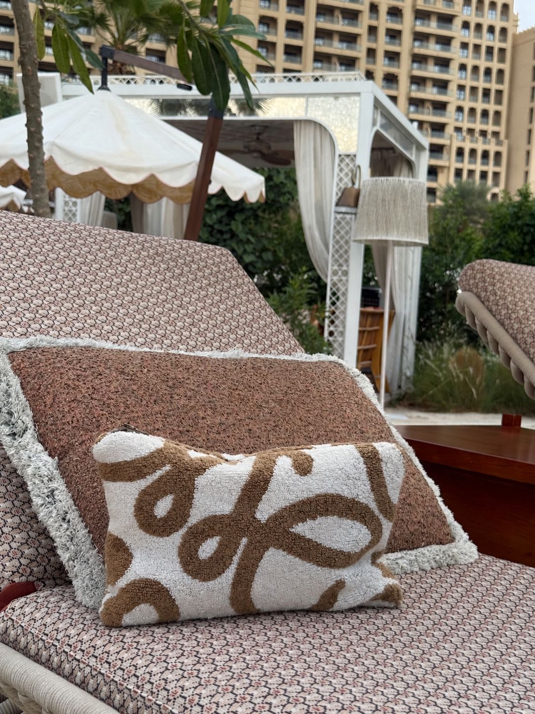 'Cream Coffee Loeve' Pouch